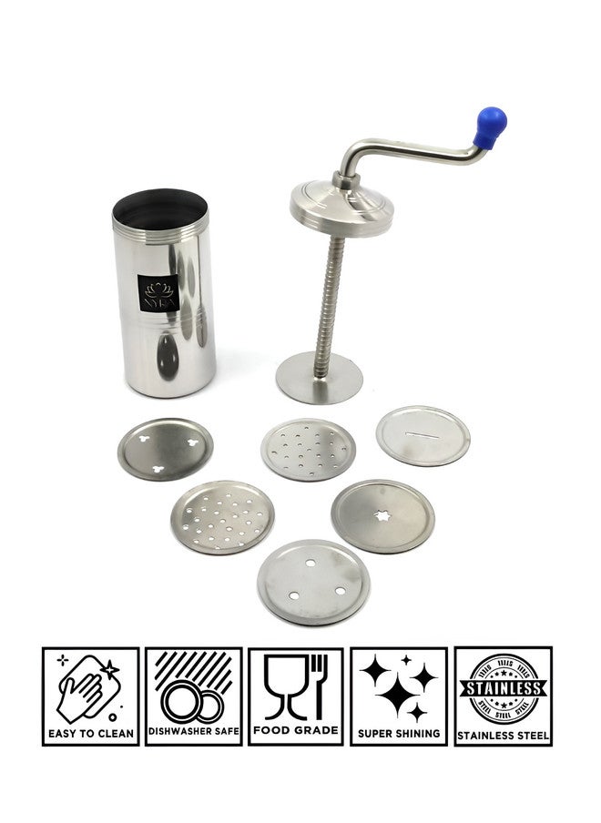 Nyra Kitchenware Stainless Steel Sev Press Maker - Image 5
